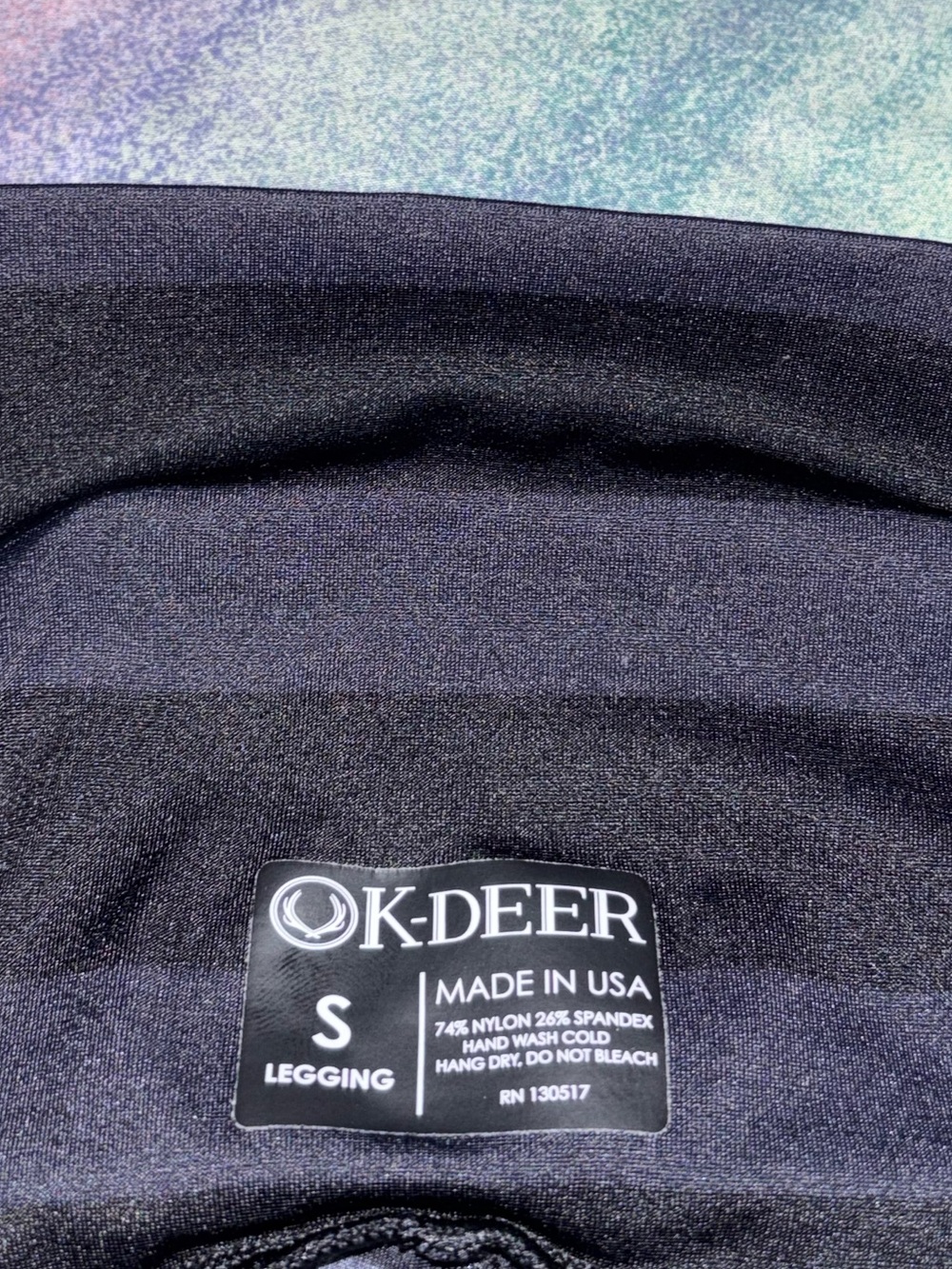 K Deer | Legging Jennifer Stripe Full Length Yoga size S - Picture 2 of 4